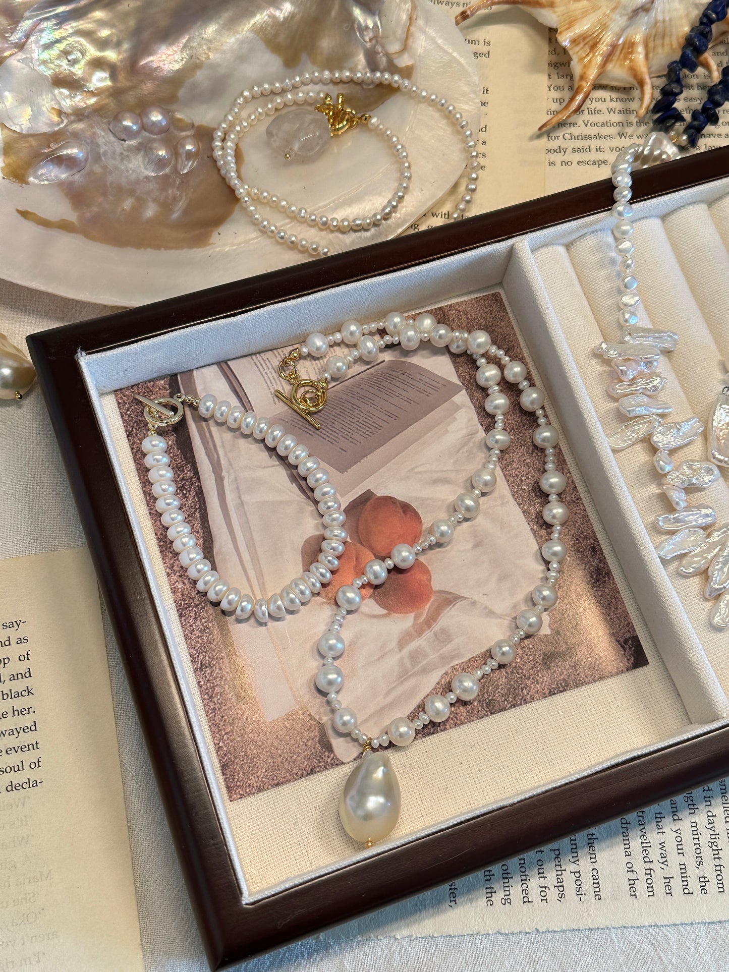 Serene Abacus Pearl Bracelet