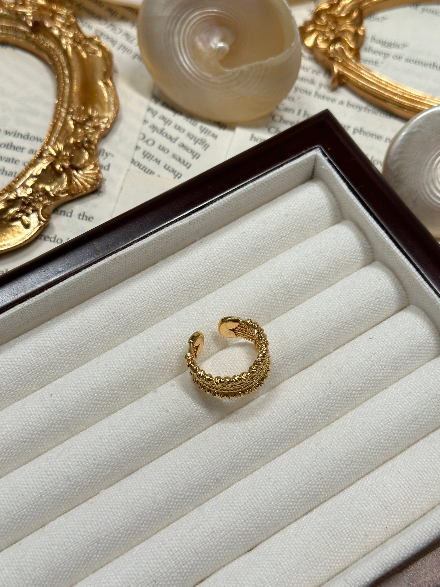Adjustable Metal Round Bead Splicing Ring