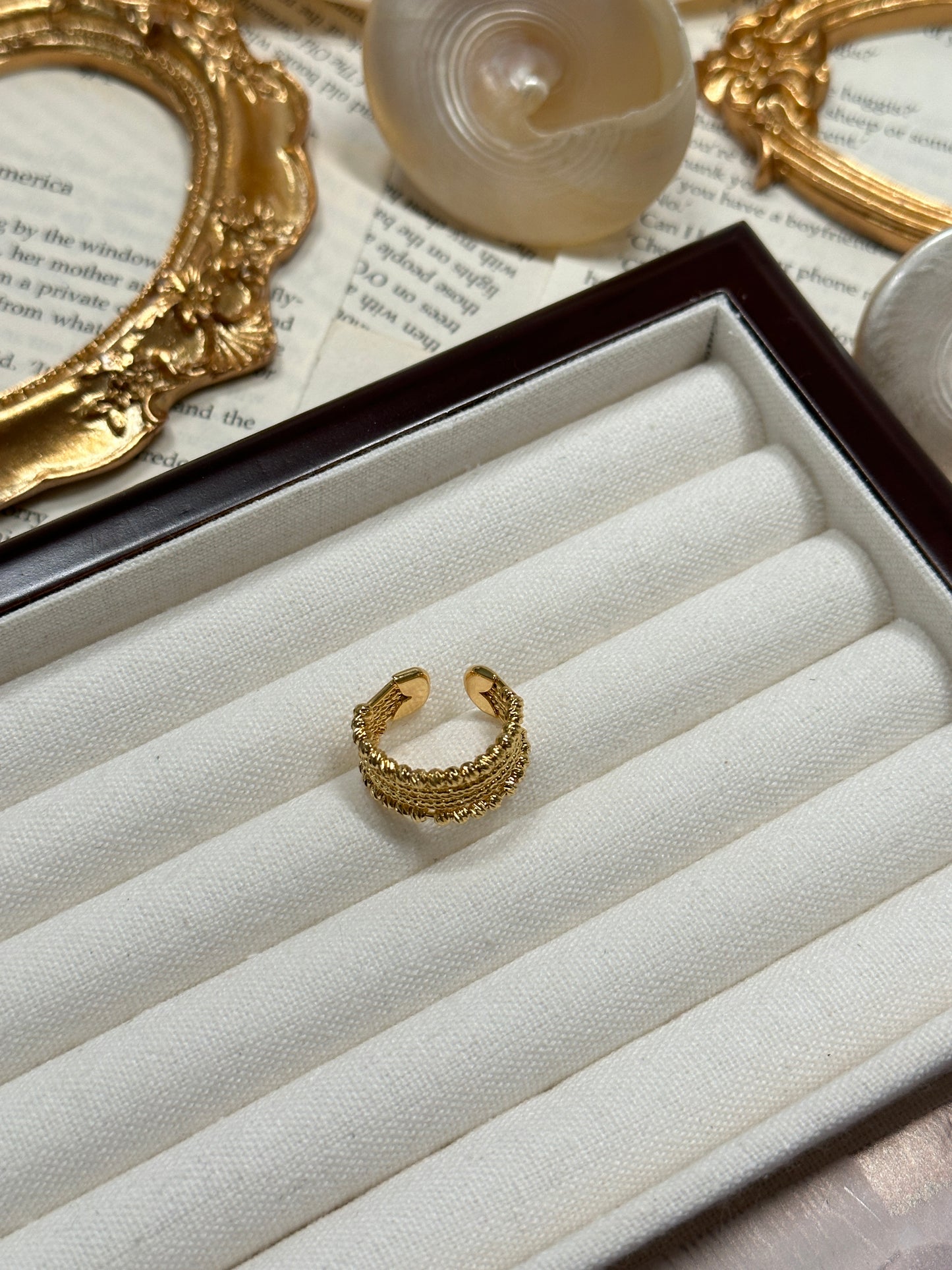 Adjustable Metal Round Bead Splicing Ring