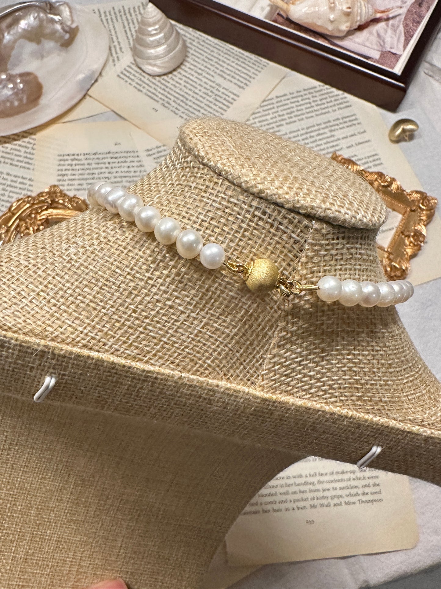 Enchanting Amethyst Pearl Necklace