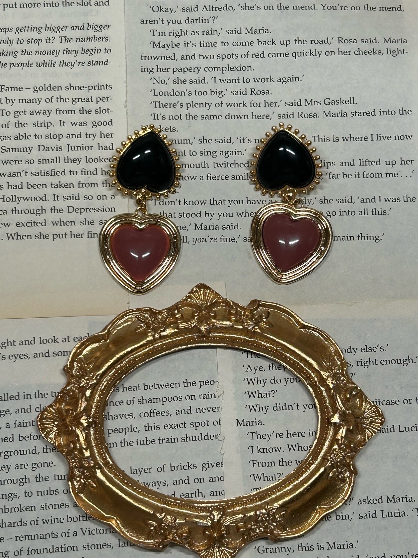 Hong Kong Love Dangle Earrings