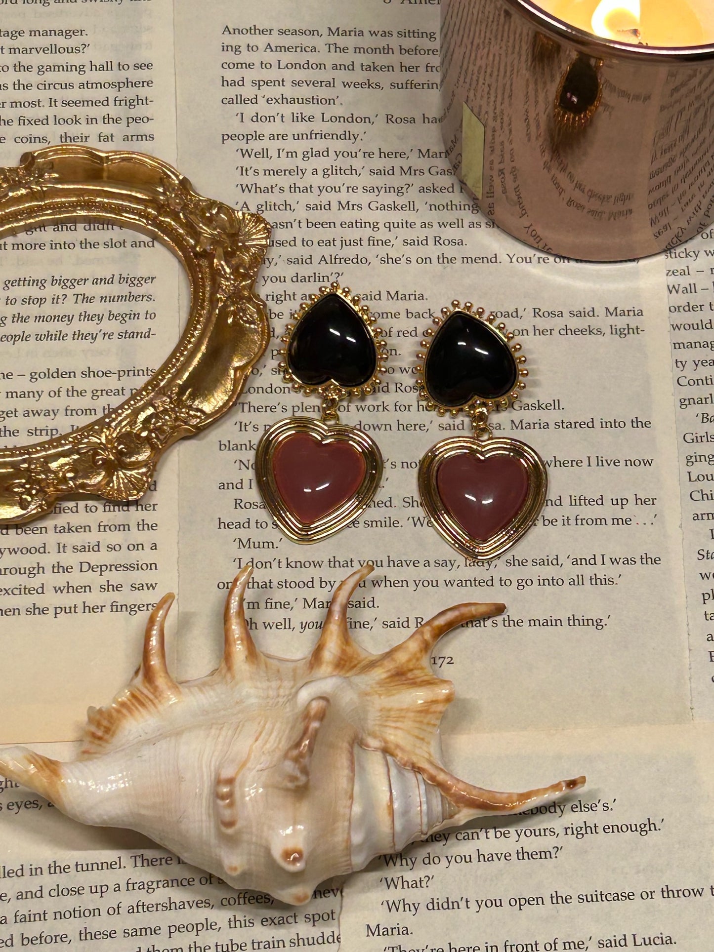 Hong Kong Love Dangle Earrings