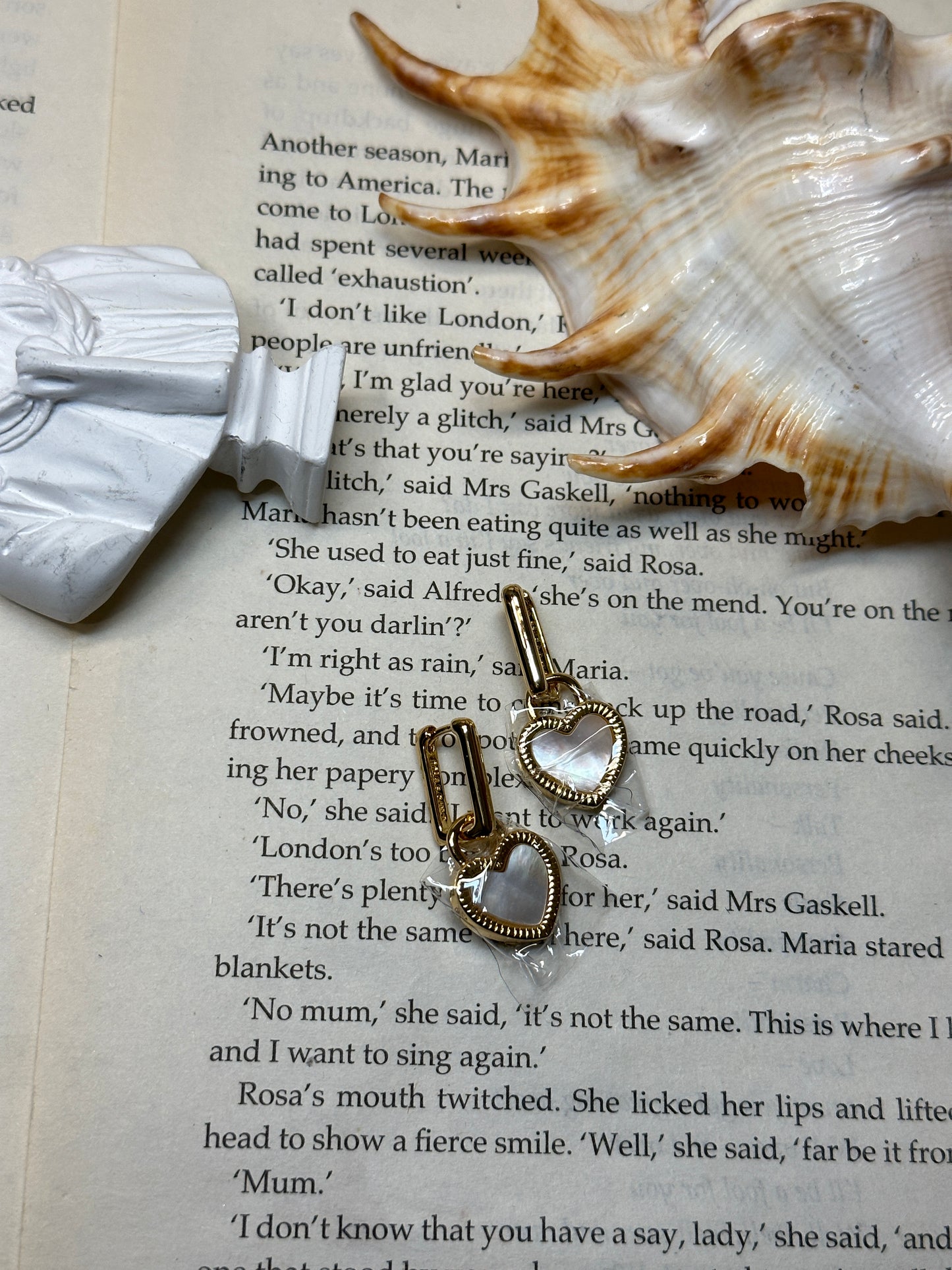Versatile Enamel & Shell Reversible Earrings