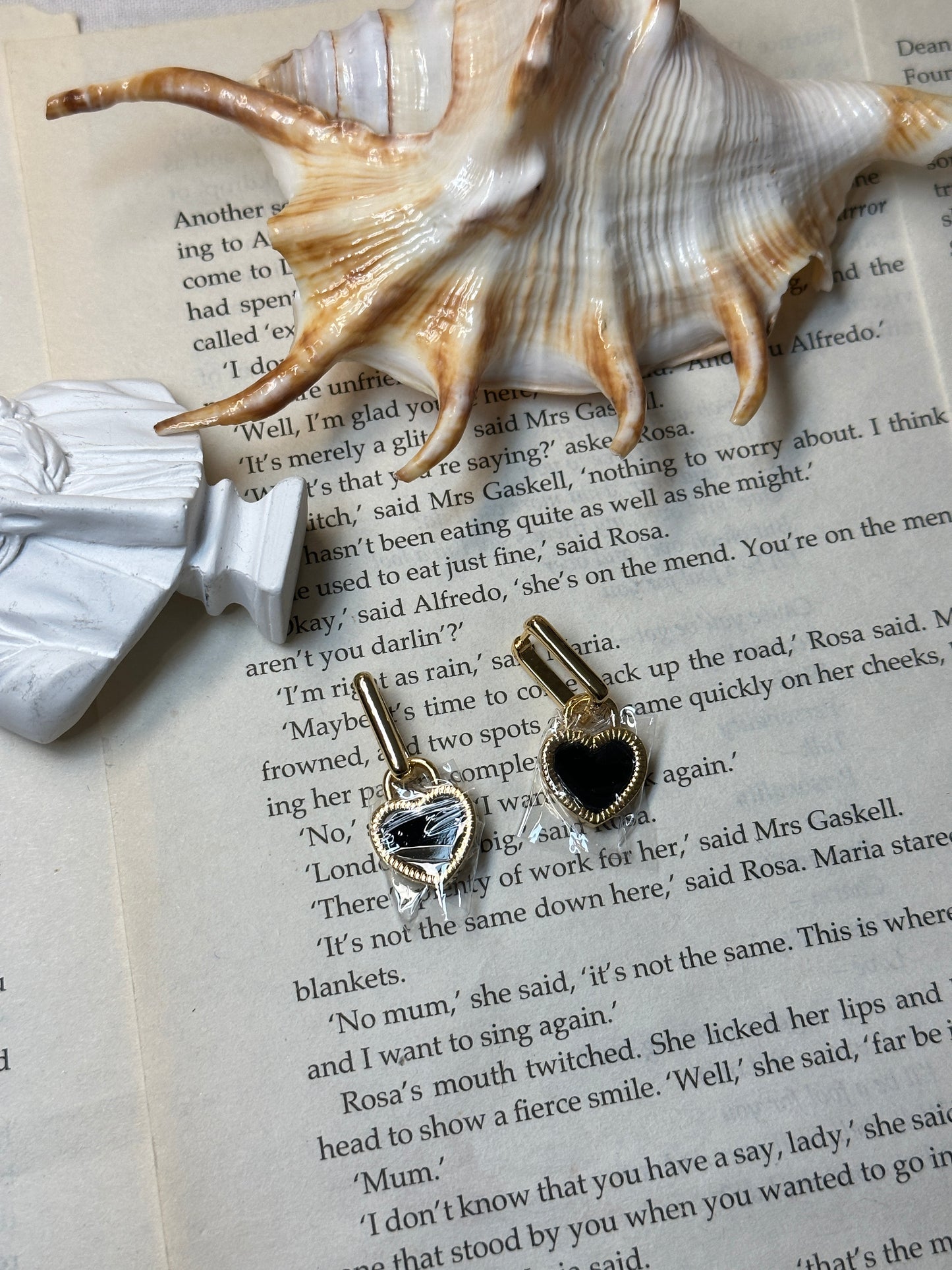 Versatile Enamel & Shell Reversible Earrings