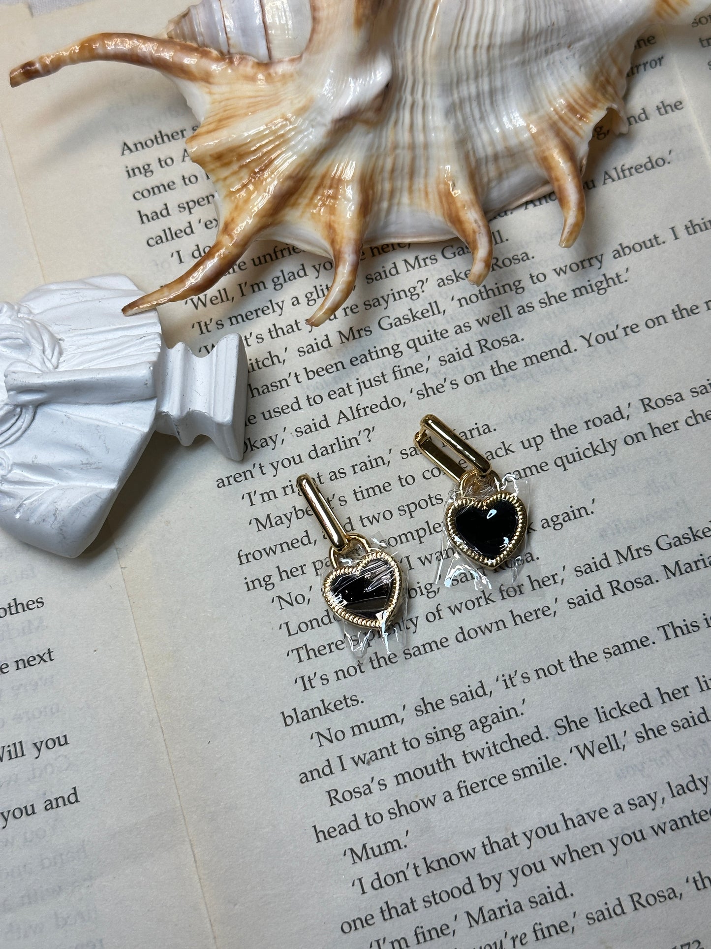 Versatile Enamel & Shell Reversible Earrings