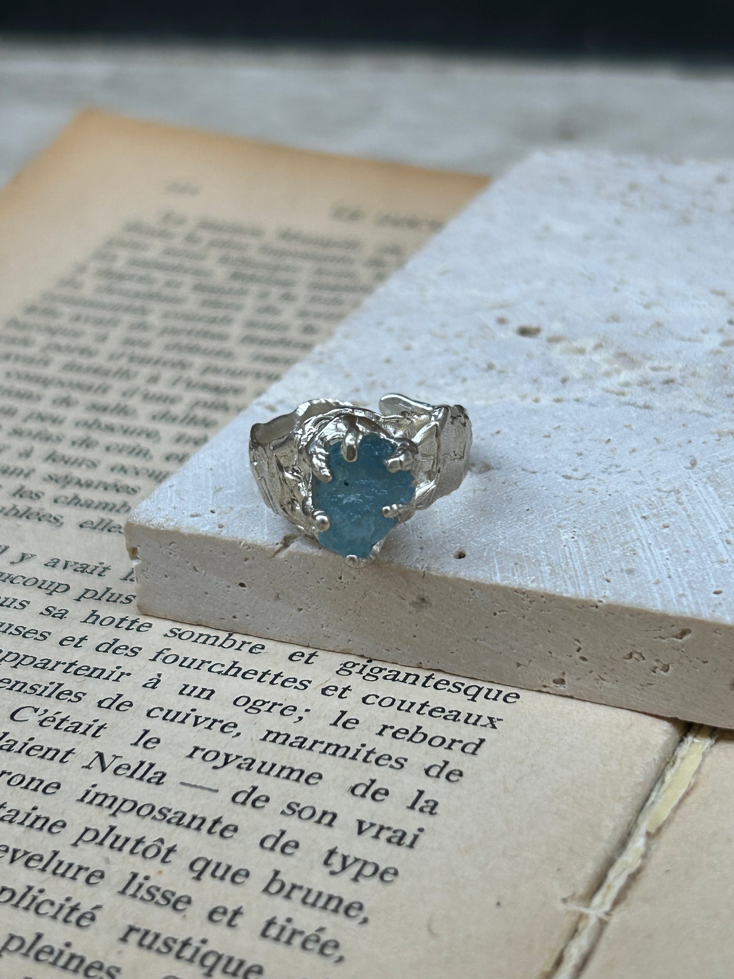 Beryl Blue Ring