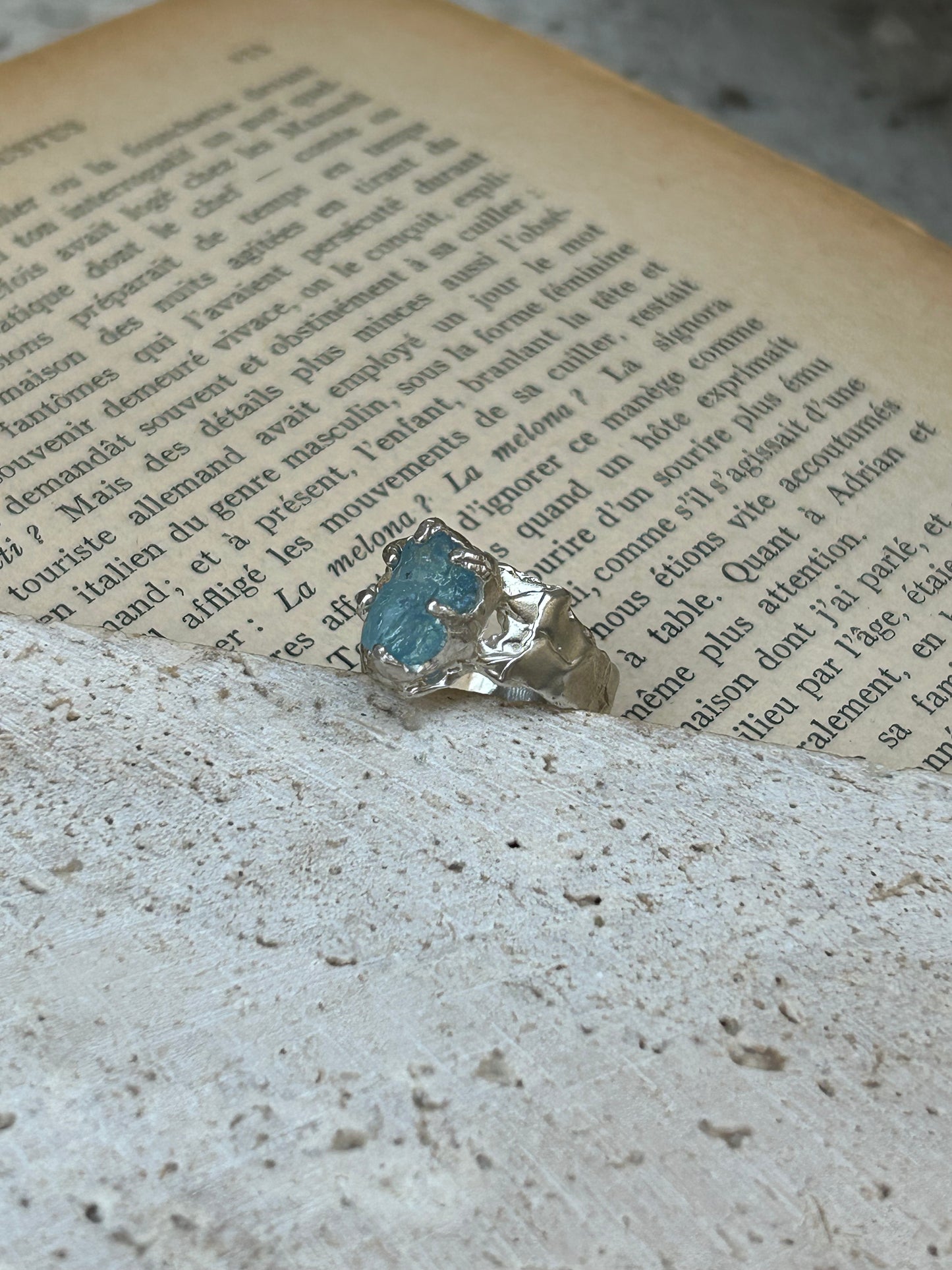 Beryl Blue Ring
