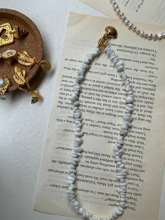Coastal Treasures Sandstone Necklace