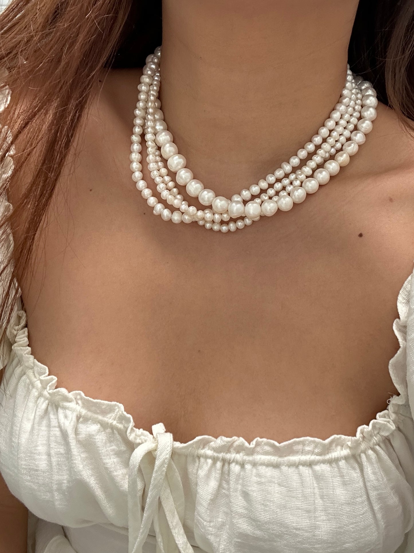 European Pearl Symphony Necklace
