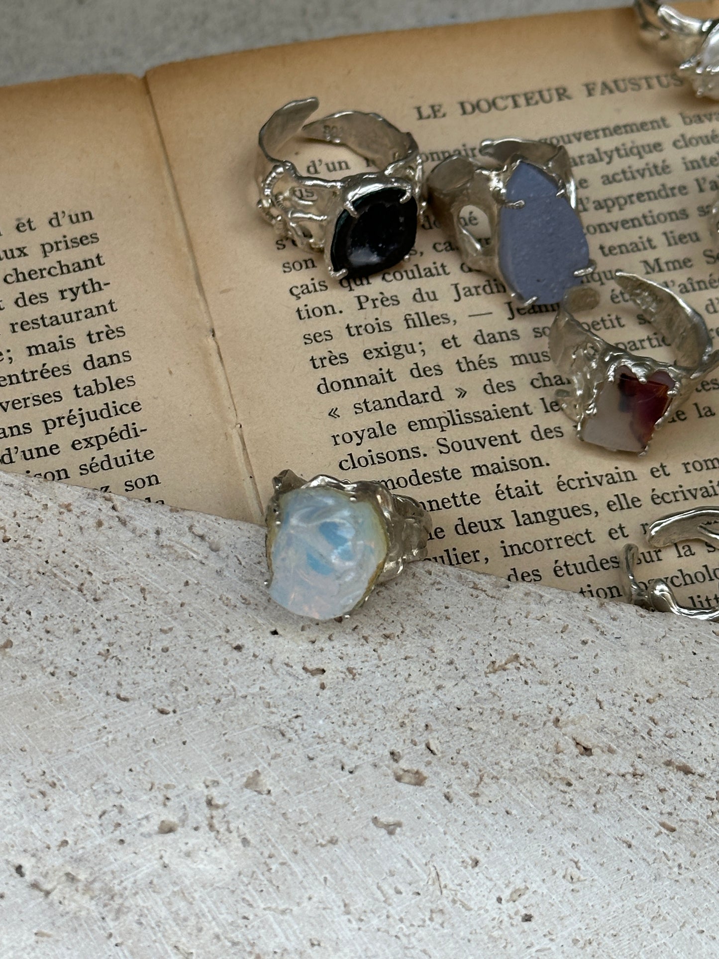 Opal Aurora Ring