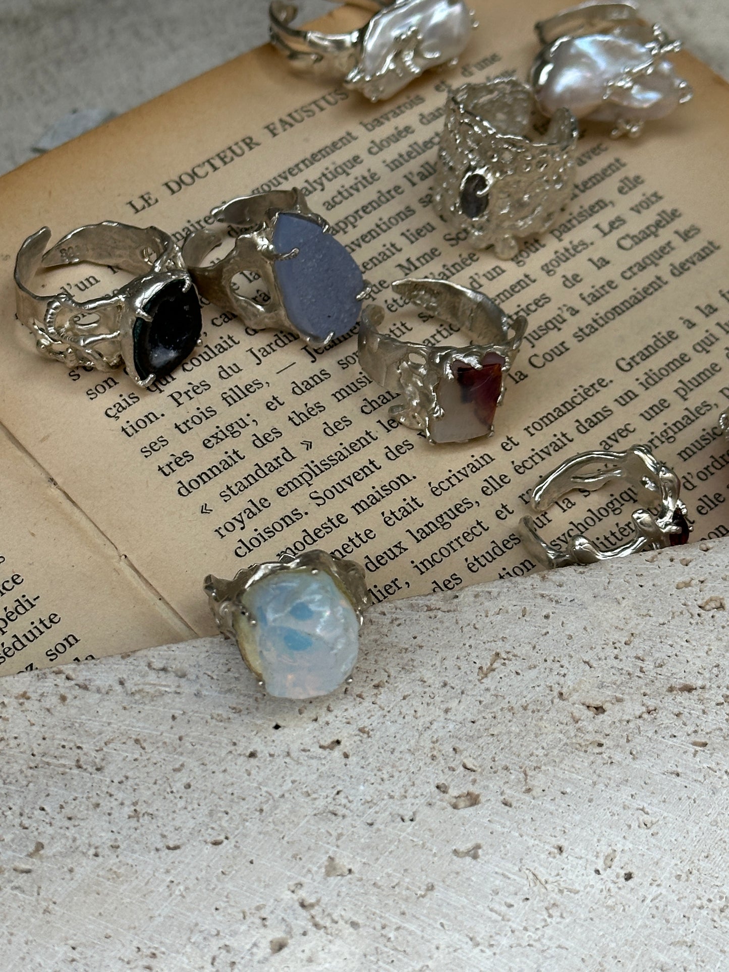 Opal Aurora Ring
