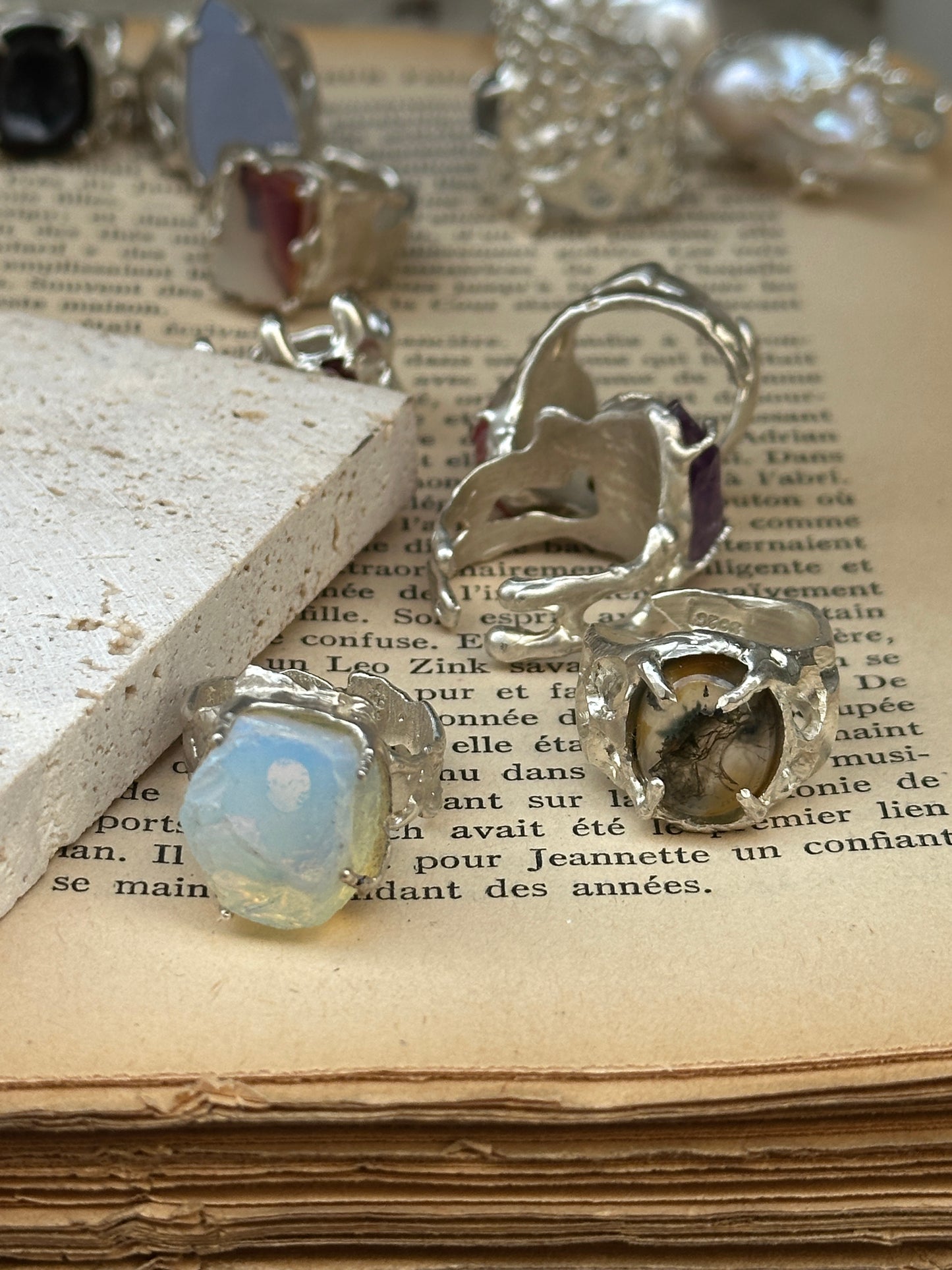 Opal Aurora Ring