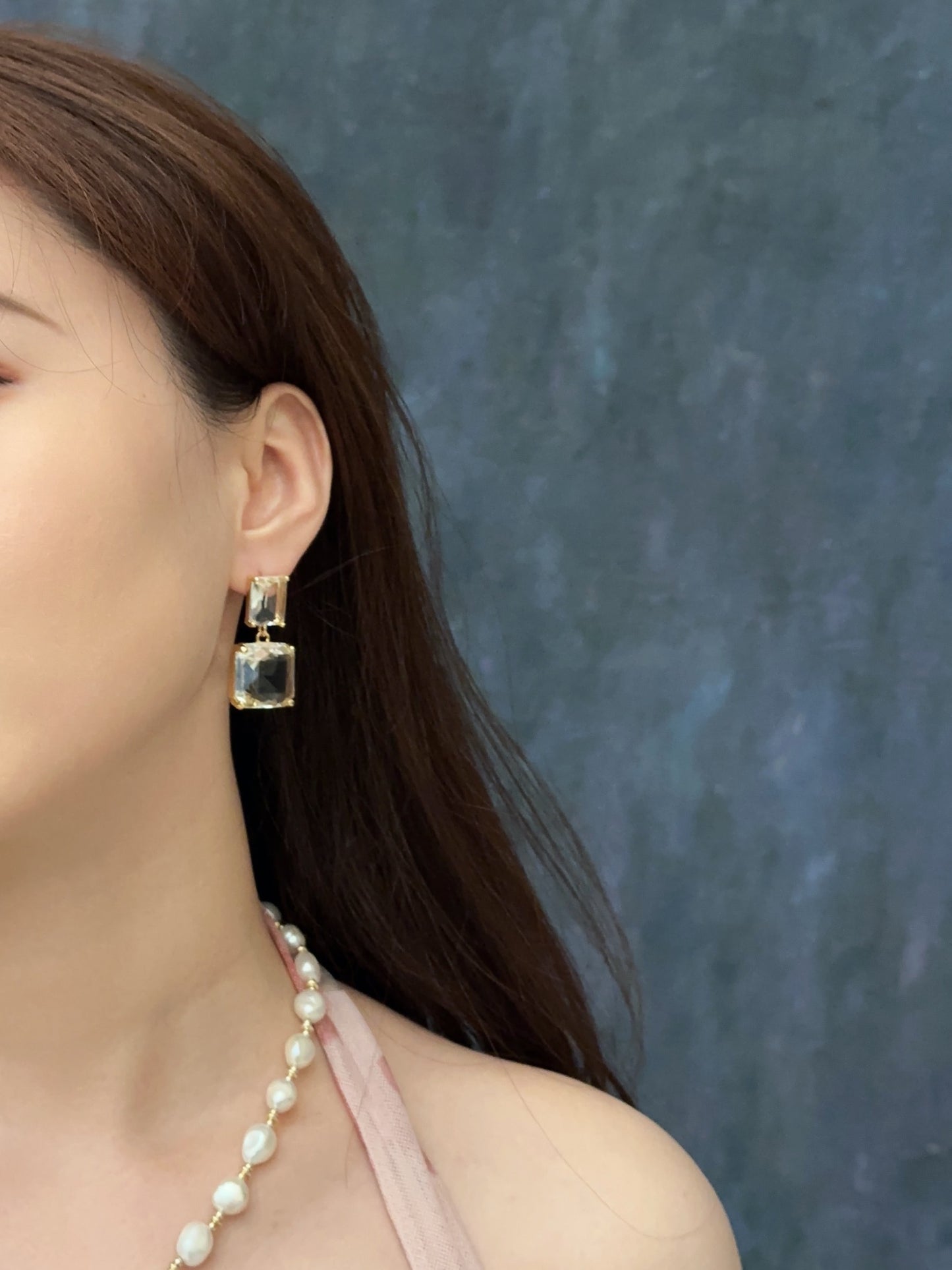 Boucles d'oreilles en lucite