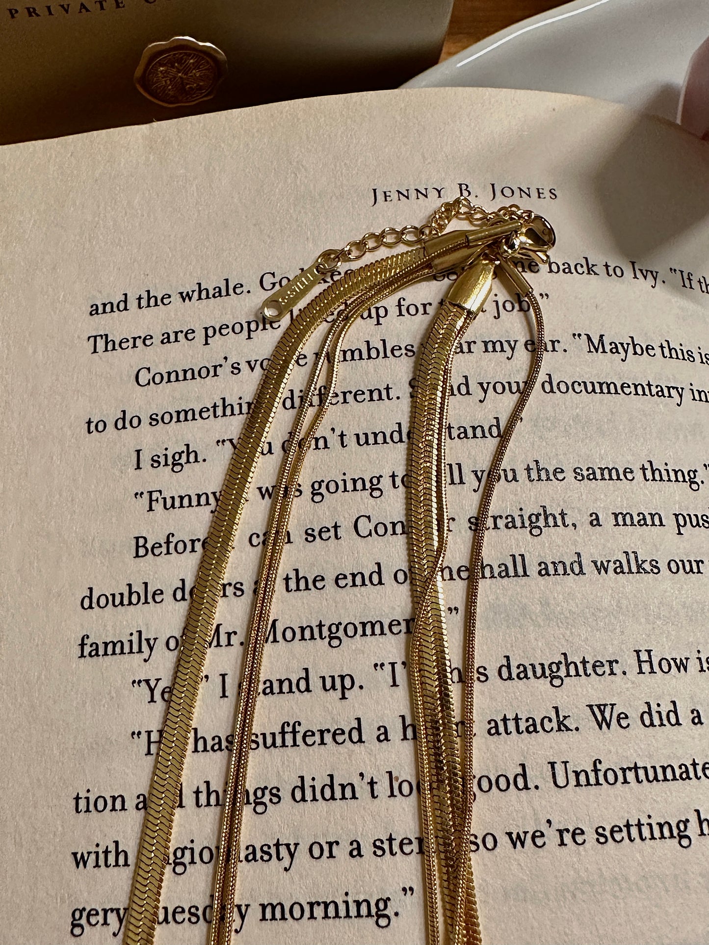 Three-Layer Snake Collarbone Chain Necklace