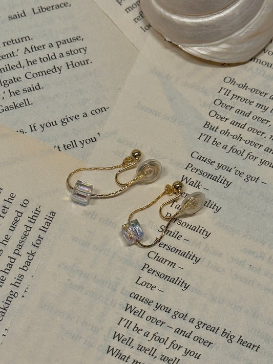 Boucles d'oreilles à glands en cristal de haute qualité