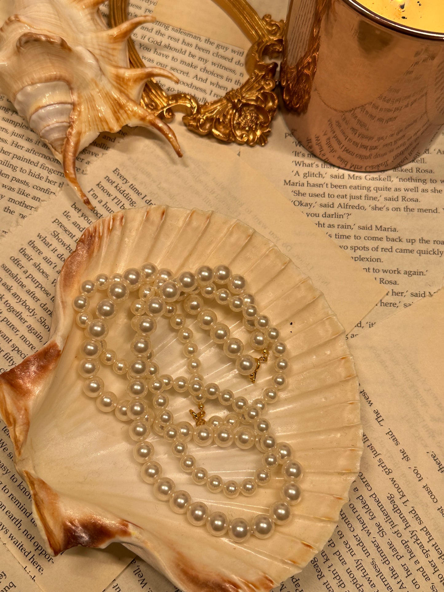 Collier de perles Swarovski