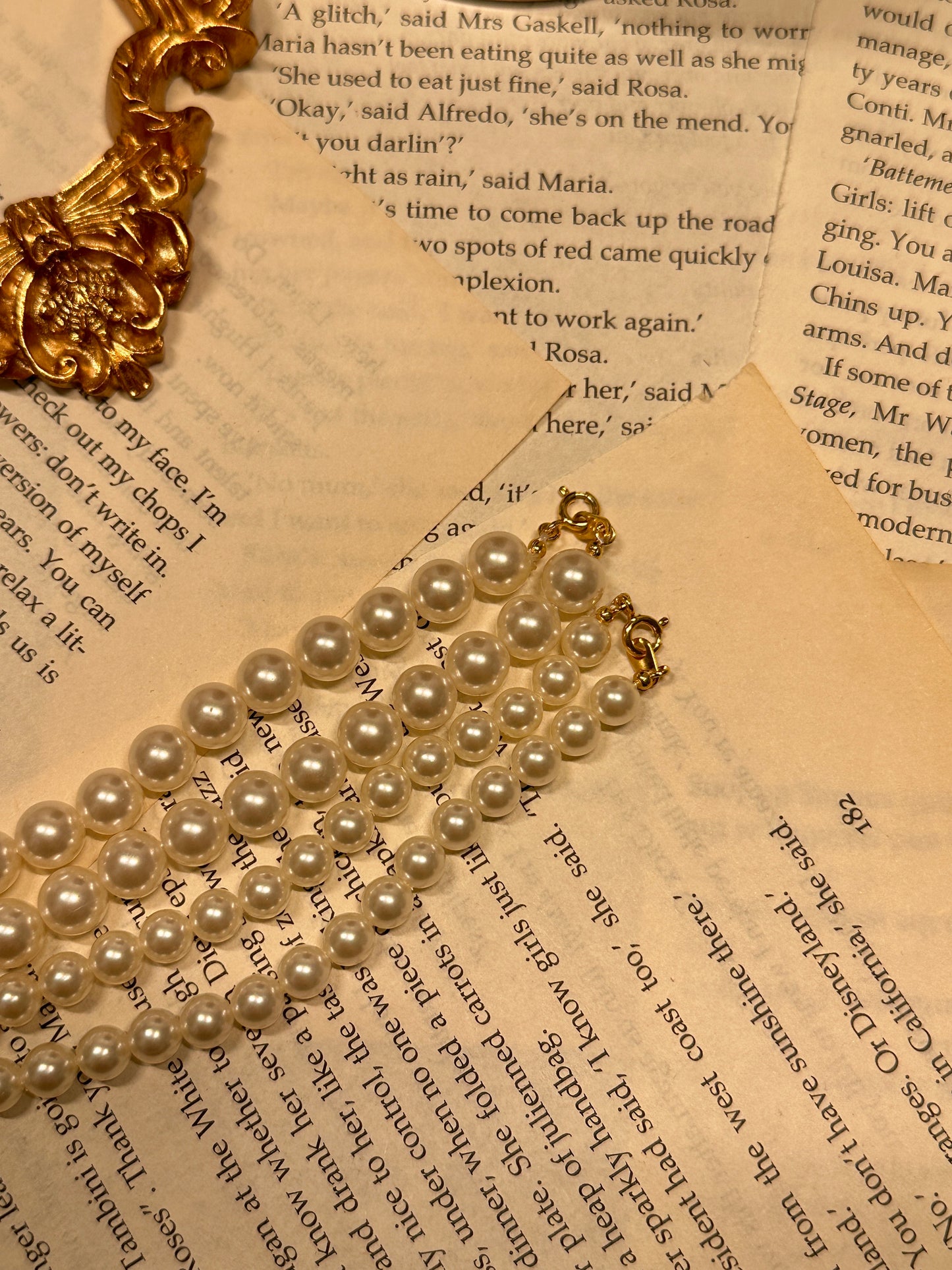 Swarovski Artificial Pearl Necklace