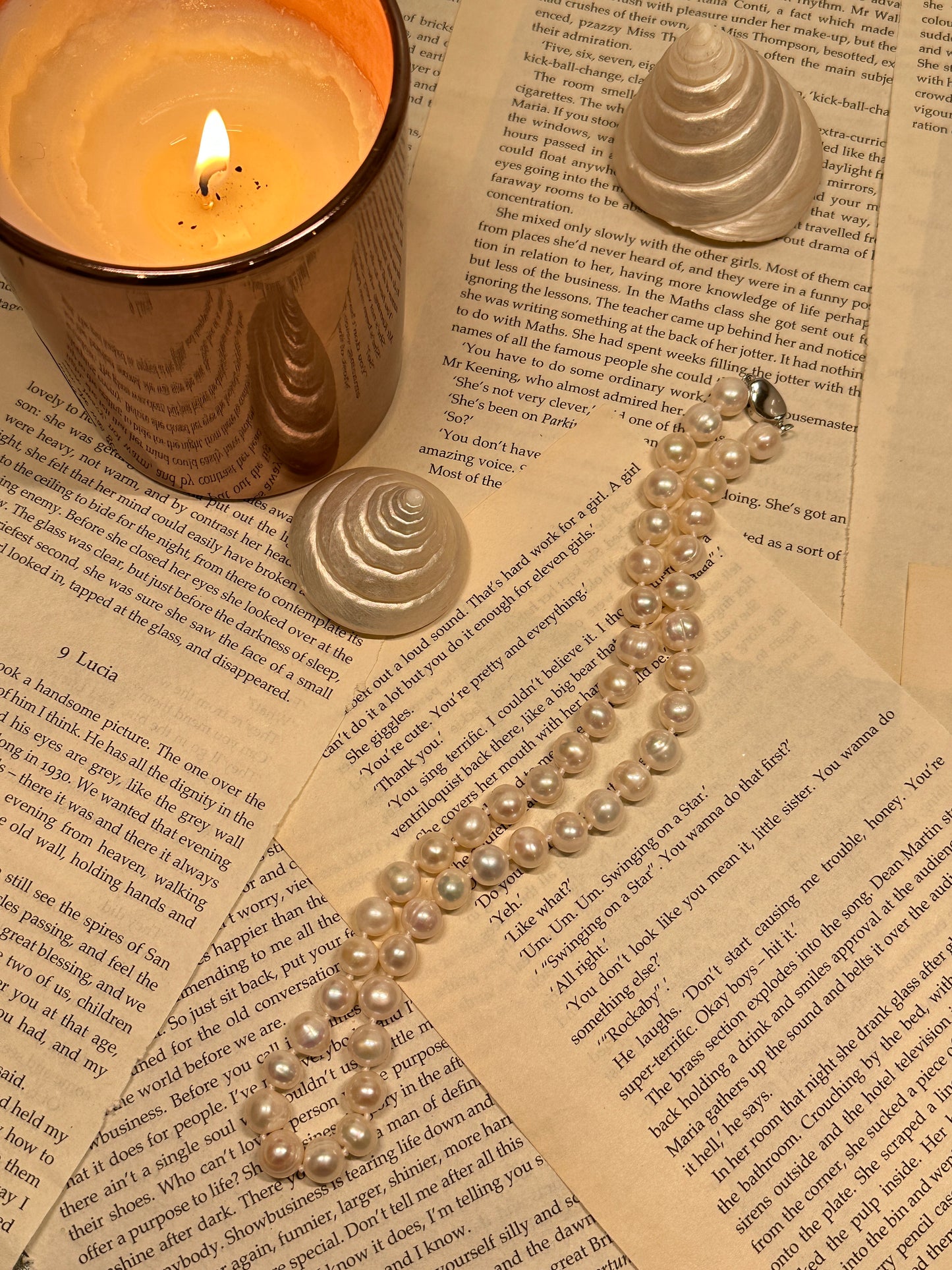 Luminous Baroque Pearl Necklace
